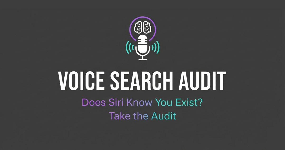 Voice Search Readiness Audit